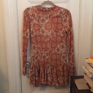 Free people long sleeve dress